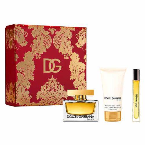 DOLCE & GABBANA THE ONE (W) SET EDP 75ML + BL 50ML + EDP 10ML
