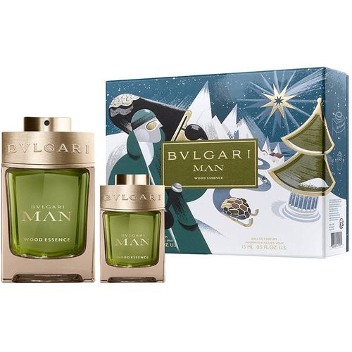 BVLGARI MAN WOOD ESSENCE (M) SET EDP 100ML + EDP 15ML - BVLGARI - Fragrance HQ Kenya