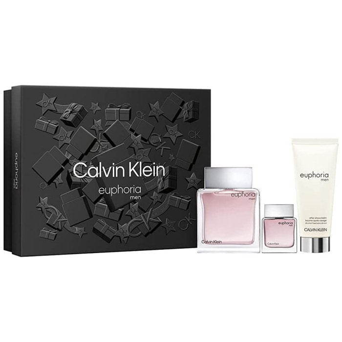 CALVIN KLEIN EUPHORIA (M) SET EDT 100ML + EDT 15ML + ASB 100ML - CALVIN KLEIN - Fragrance HQ Kenya