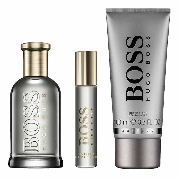 HUGO BOSS BOSS BOTTLED (M) SET EDP 100ML + EDP 10ML + SG 100ML