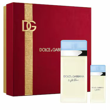 DOLCE & GABBANA LIGHT BLUE (W) SET EDT 200ML + EDT 25ML