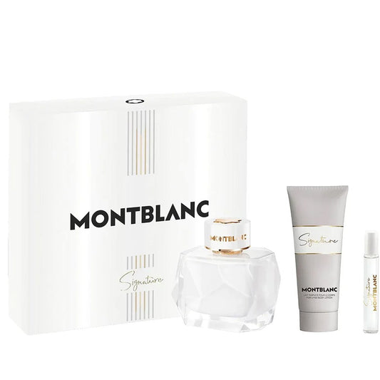 MONT BLANC SIGNATURE (W) SET EDP 90ML + EDP 7.5ML + BL 100ML - MONT BLANC - Fragrance HQ Kenya